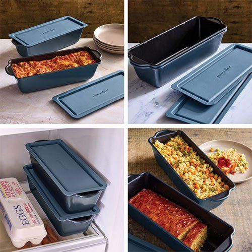 Brilliance Antihaft-Kastenform Set mit Deckel