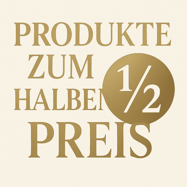 Halbpreisprodukt