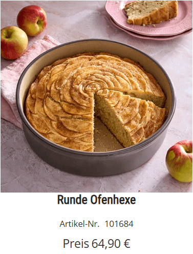 Pampered Chef - Runde Ofenhexe