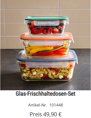 Pampered Chef - Frischhaltedosen-Set