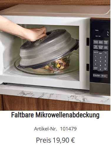 Pampered Chef - Faltbare Mikrowellenabdeckung